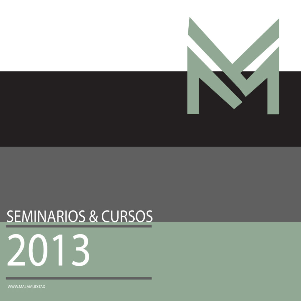 Seminarios & cursos 2013